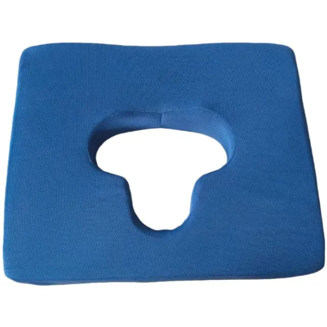rimmo Ergonomisch Zitkussen voor Stoel en Rolstoel – Antislip Zitkussen met Comfortabele Ondersteuning – Bureaustoelkussen voor Thuis, Kantoor en Onderweg Blauw