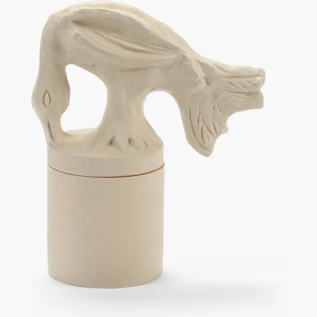 Serax Bela Silva Encensoir geurkaars S D8cm H19.7cm ivory Ivoor