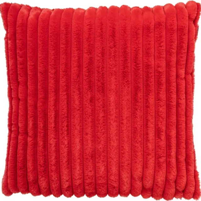 Linen & More Montreal - sierkussen rood - 60 x 60 cm