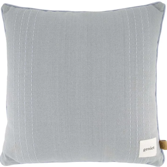 Zusss kussen strepen 45x45cm - Ash Blue - 45X45cm
