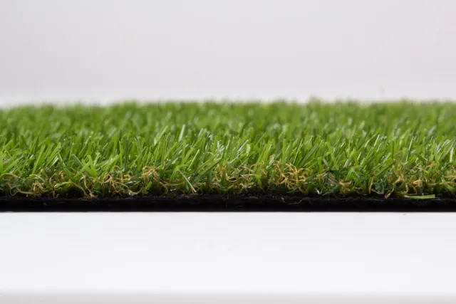 Zwartgroen Kunstgras Deurmat - 75 x 50 centimeter Groen