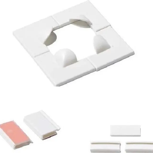 Qwality Losse set Hoekjes en Windclips voor Qwality® Raamhor - Universele Raam Hor Accessoires Universele Hor - Extra hoekjes