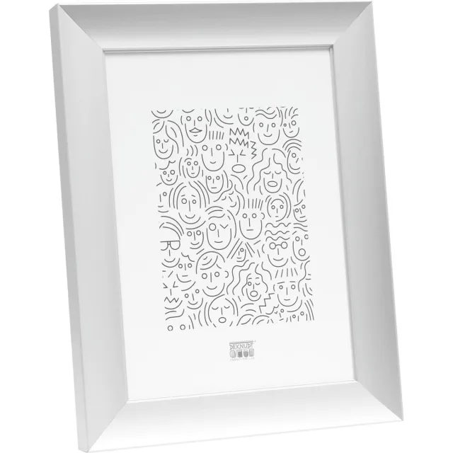 Deknudt Frames Fotolijst - Zilver - S021D1 - Voor foto: 24x30 cm