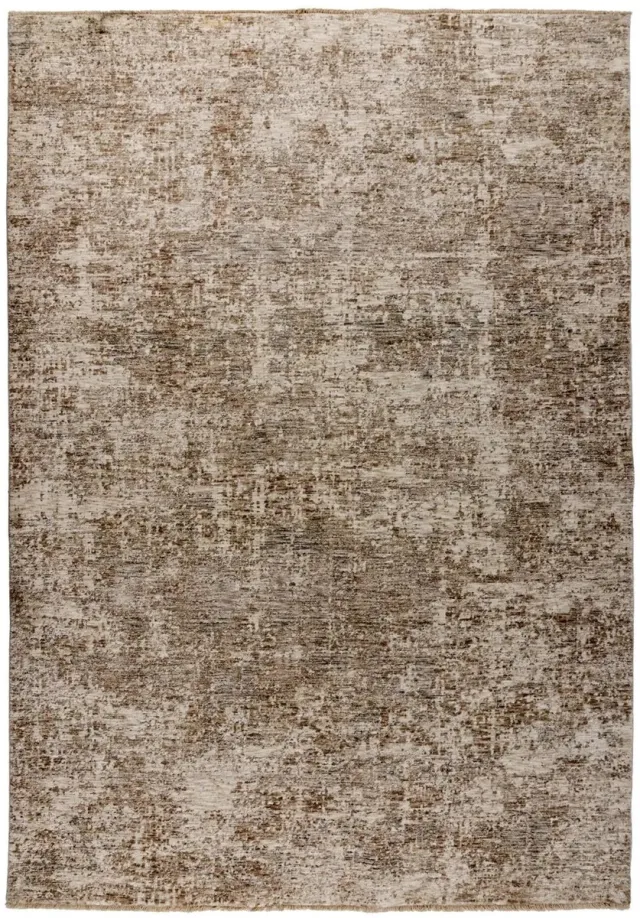 Dutch XXL Vintage Vloerkleed | Tapijt | Amora | Abstract | Crème | 80x150 cm