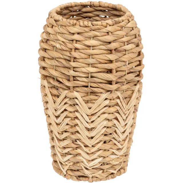 Atmosphera Créateur d'intérieur® Ronde Vaas van Waterhyacint – 35 cm Hoog – Natuurlijke design- Vaas voor droogbloemen Multicolore