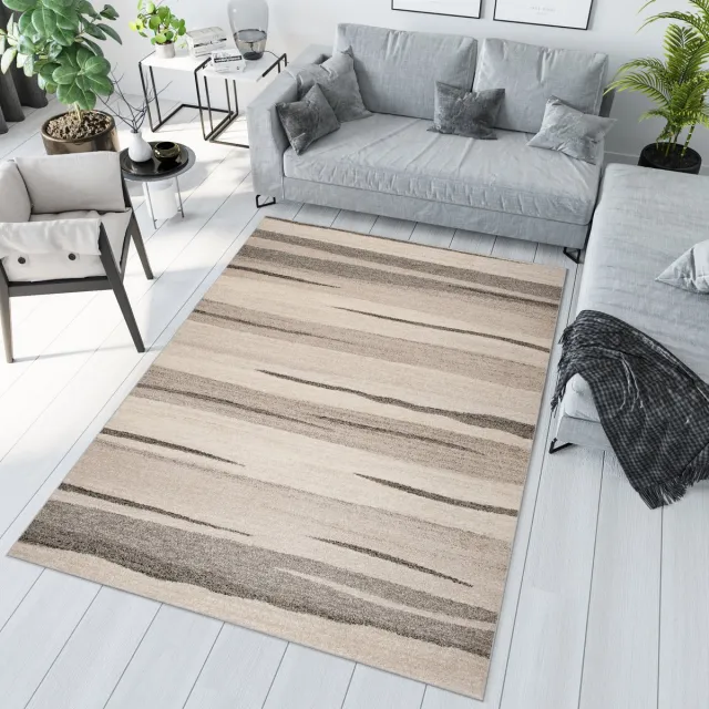 Tapiso Sari Vloerkleed Slaapkamer Woonkamer Tapijt Creme 4