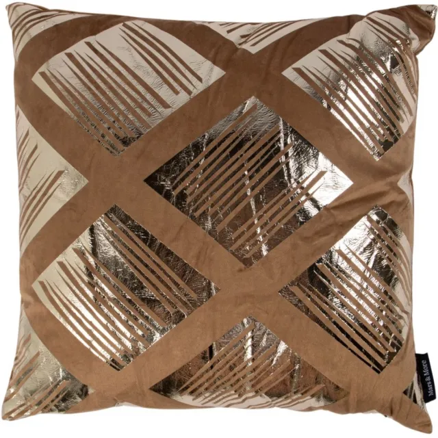 Mars & More Kira - sierkussen velvet beige - 45 x 45 cm