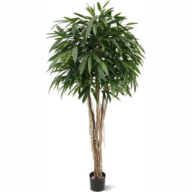 maxifleur Kunstplanten Longifolia ball deluxe kunstboom 180cm Groen