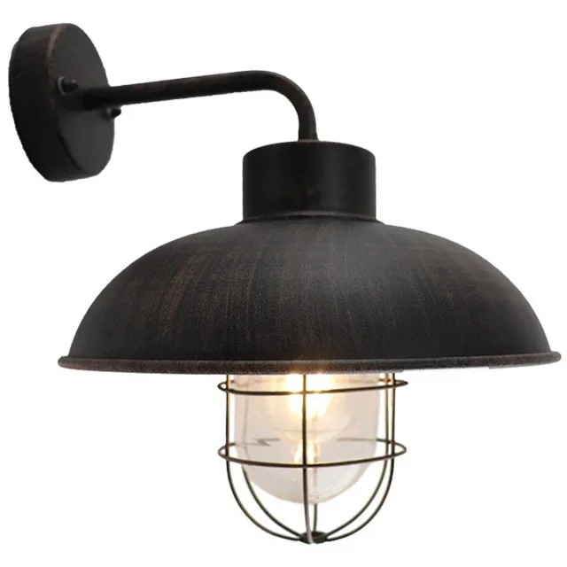 Brilliant Portland - Buitenlamp - Down - IP44 - E27 max 1x40W - Roest