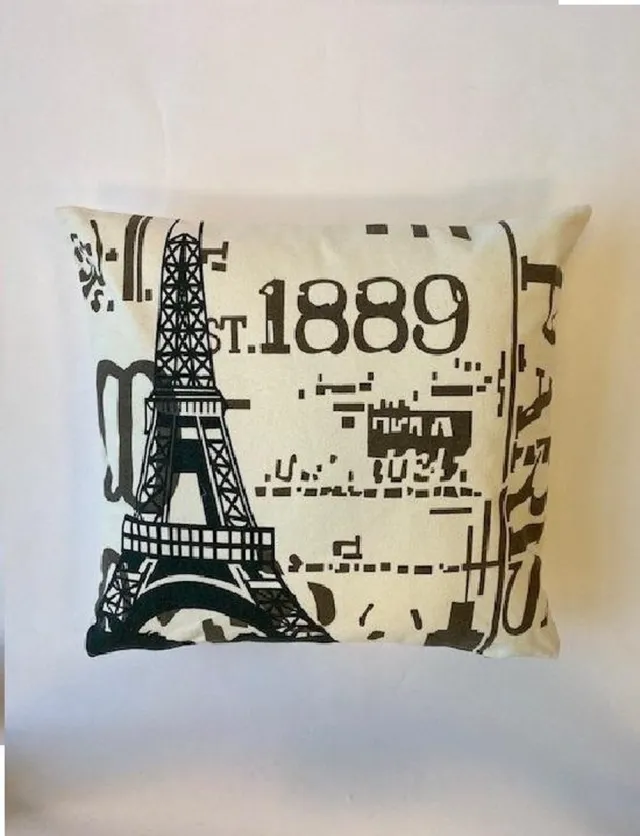 L28 Kussenhoes katoen wit 45x45 cm 1889