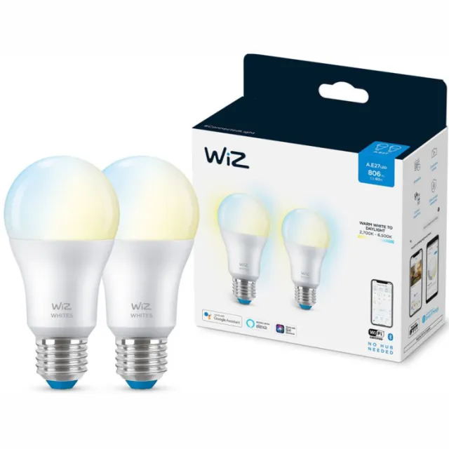 WiZ Lamp A60 E27 x2 led-lamp