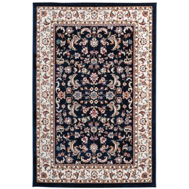 Dutch XXL Perzisch Vloerkleed | Tapijt | Safa | Bloemen | Blauw | 120x170 cm