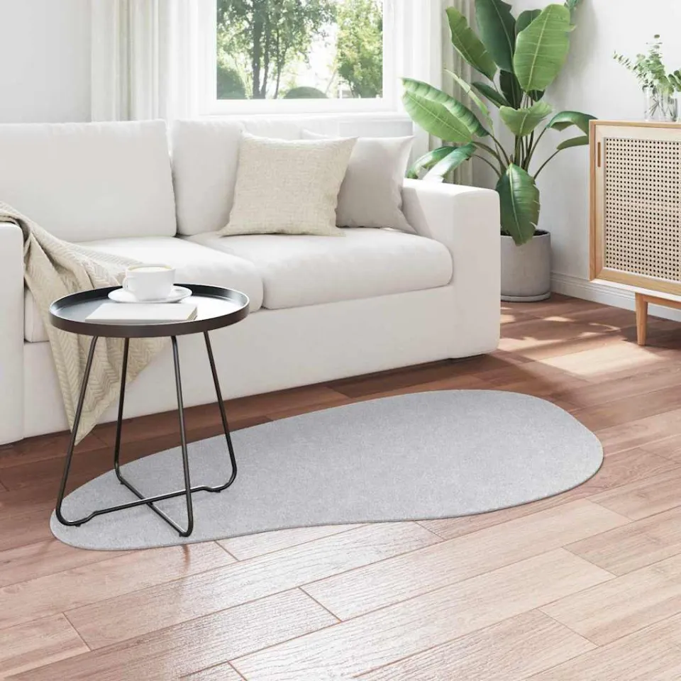 vidaXL Tapijt HUARTE Grijs 80 x 150 cm Polyester, foto 3