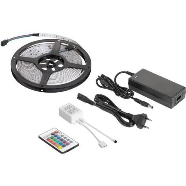 ABC-Led 5 meter led strip - RGB - Complete set - REBEL
