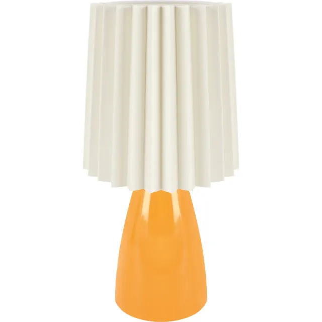 STRÜHM MALMA - Tafellamp - Nachtlamp - Keramiek - E14 Fitting - Oranje