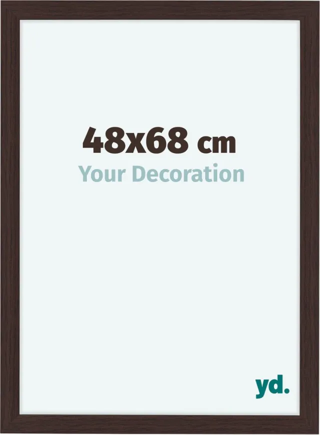 yd. Your Decoration - Fotolijst 48x68 cm - MDF - Eiken Donker - Como