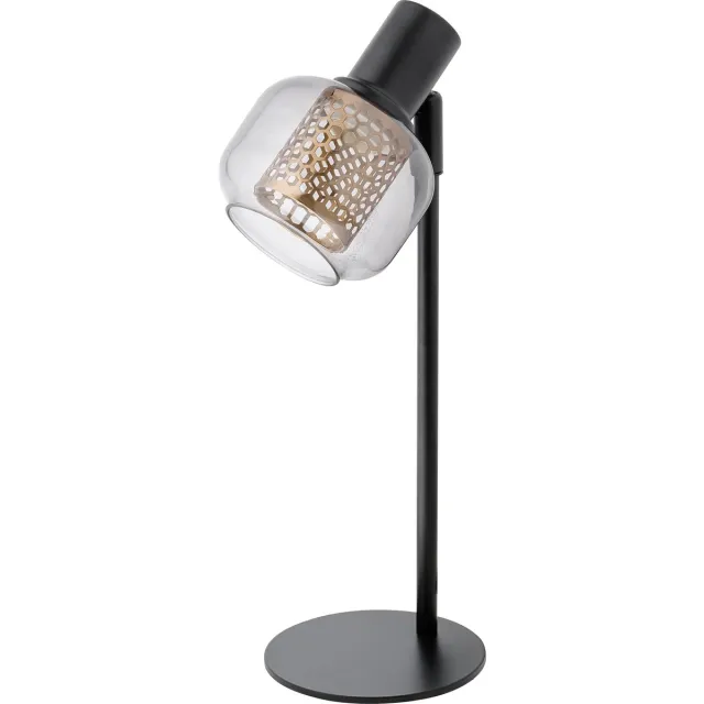 Osram Decor Firefly Tafellamp E14 Tafellamp, Zwart, Metaal/Glas, Industriële stijl, Textielkabel, compact