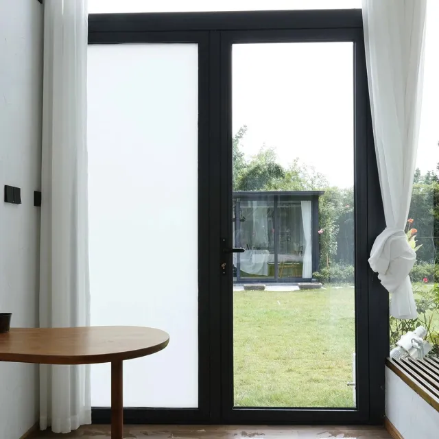 maroyathome Anti-Inkijk Raamfolie - Mat - Melkwit - Frost - Privacy - 45 cm x 300 cm - Zelfklevend - UV-Bescherming - Isolerend - Geschikt voor HR+ en HR++ Dubbelglas