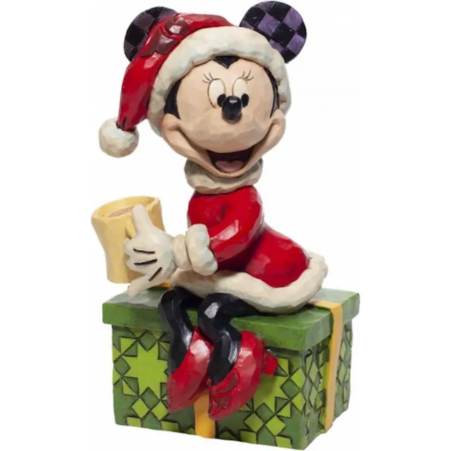 Enesco Disney Traditions- Chocolate Delight Figurine Minnie Mouse Multicolor