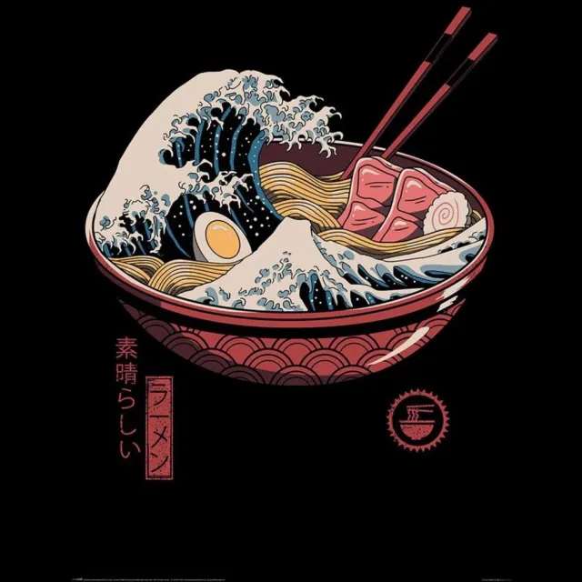 Pyramid Poster Vincent Trinidad - Great Ramen Wave 61x91,5cm Divers