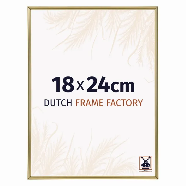 Dutch Frame Factory Fotolijst 18x24 cm - Kunststof - Goud - Angers