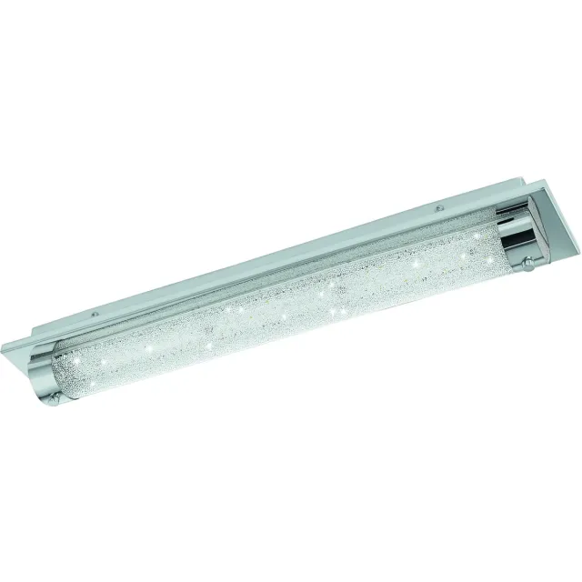 EGLO Tolorico Plafond- en Wandlamp - LED - 57 cm - Chroom Grijs