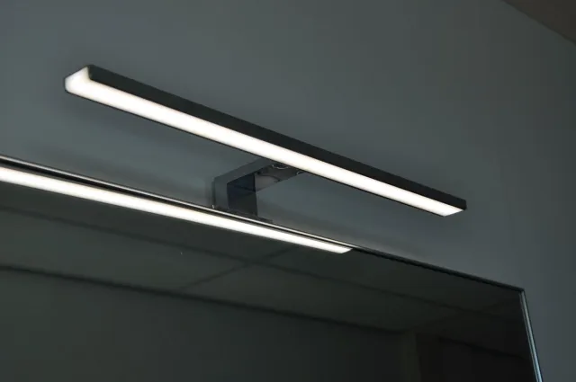 Wiesbaden Tigris Spiegellamp - LED-verlichting - 50 cm Helder / Transparant