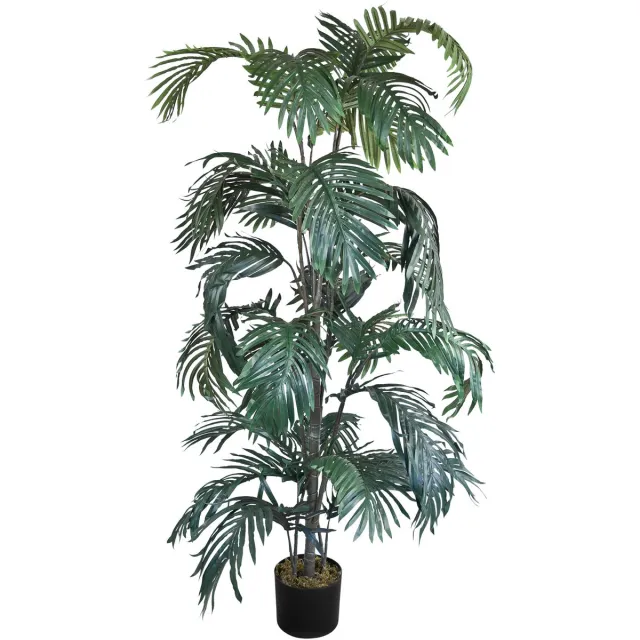 Decovego Kunstmatige Valse Plant Palm Decoratie Bininnen 160cm DECOVEGO