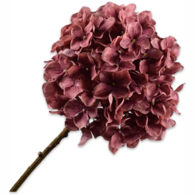 Silk-ka Kunstbloem - hortensia - roze - H70 cm