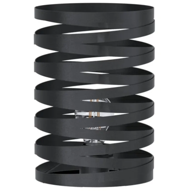 Eglo Cremella Tafellamp - E27 - 29 cm - industrieel - Staal - Zwart Zwart;