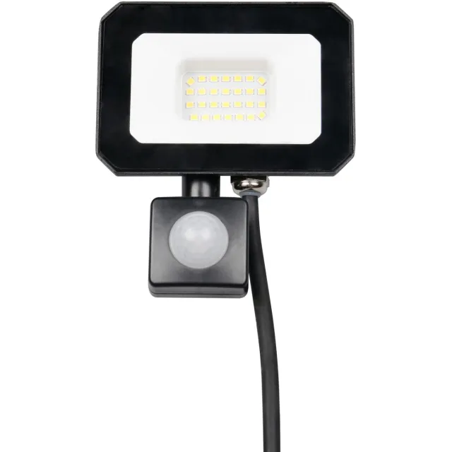 RL LIVE YOUR LIGHT REALITY FUNCHAL - Wandlamp - Zwart mat - incl. 1x SMD 20 W - Bewegingssensor - Wandmontage - Niet geschikt voor externe dimmer - Kantelbaar - 4000K - Buitenverlichting - IP44