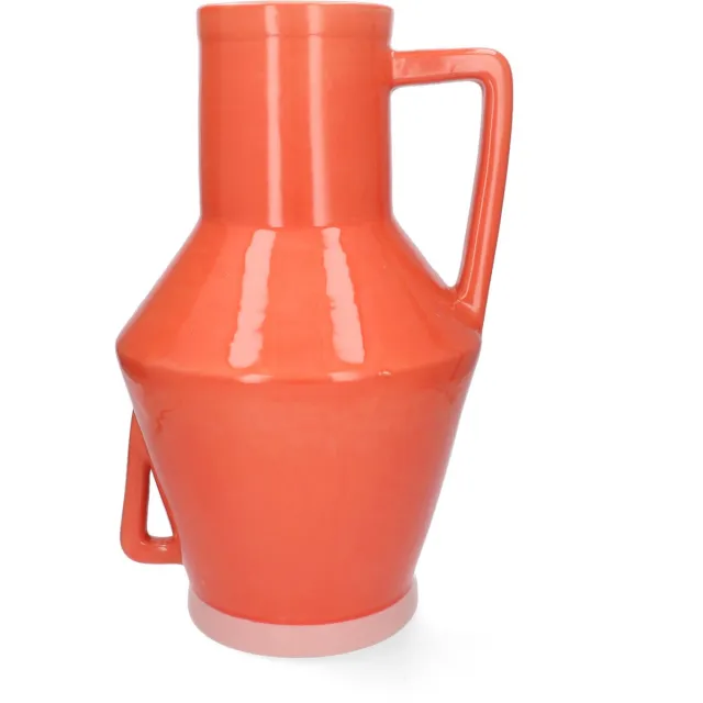 Return to Sender Vaas 45 cm Koraal Rood met Handvat