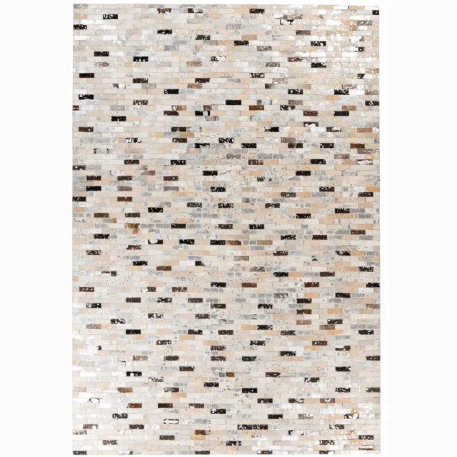 Dutch XXL Leren Vloerkleed | Tapijt | Lavin | Patchwork | Multikleur