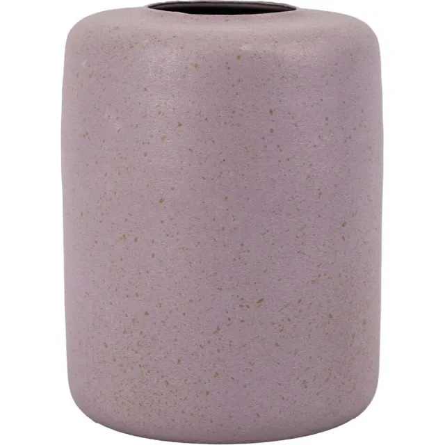homebound by ky Metalen vaas lila sand dots | bloemenvaas Paars
