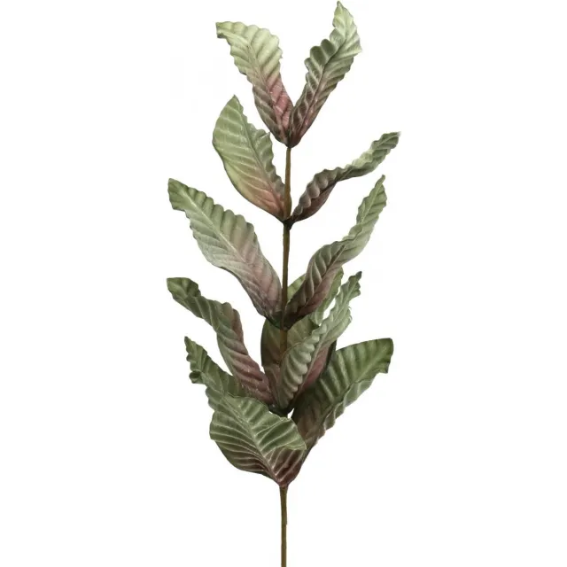 Viana Kunstplant deco tak groen rood bruin foam H68cm groente