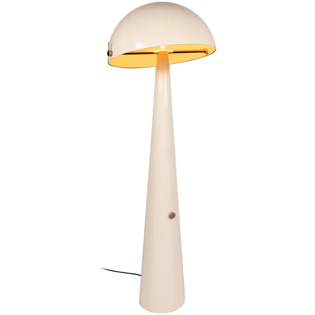 Lucide BARONE - Vloerlamp - Ø 52,6 cm - 1xE27 - Beige | Vibes