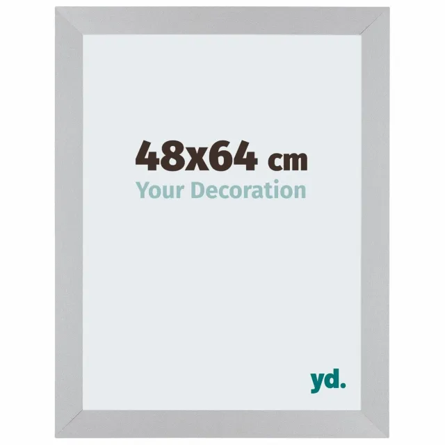 yd. Your Decoration - Fotolijst 48x64 cm - MDF - Zilver Mat - Mura