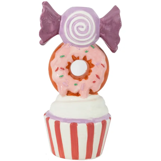 Homebound by Kolony Aardewerk kaarsenstandaard candy Multi