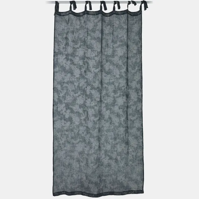 Loberon Gordijn Ysolenne blauw/grijs