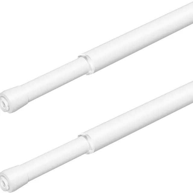 Cosensi Telescoopstang voor klemmen zonder boren - Gordijnroede - Kledingkast - Keuken - Boekenkast - Diameter 13 mm - Verstelbaar 70-100 cm Any