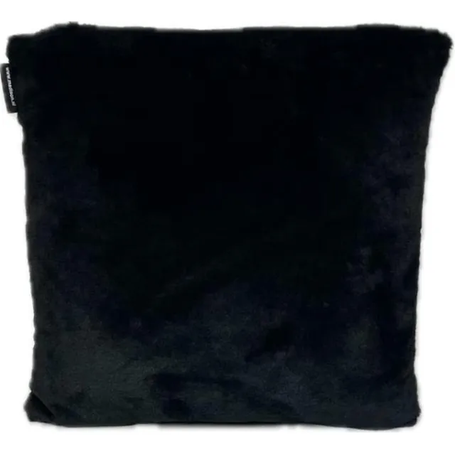 Madison sierkussen 45x45 cm Velvet black Groen