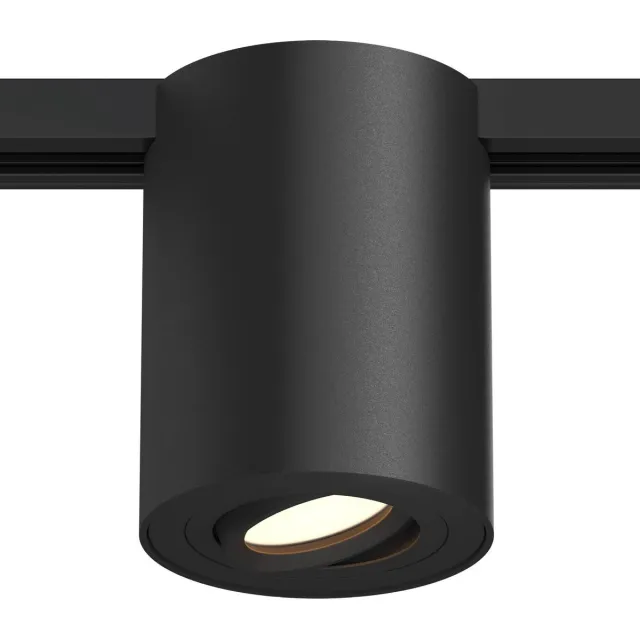 LEDVION Railspot 1-Fase - Kantelbaar - Zwart - Aluminium - GU10
