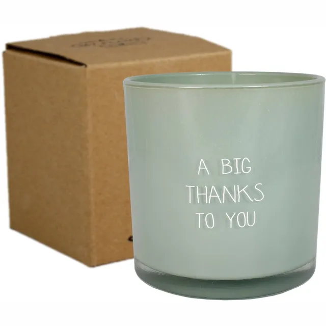 My Flame Sojakaars - Minty Bamboo - A Big Thanks to You - 70 branduren Grijs-Groen