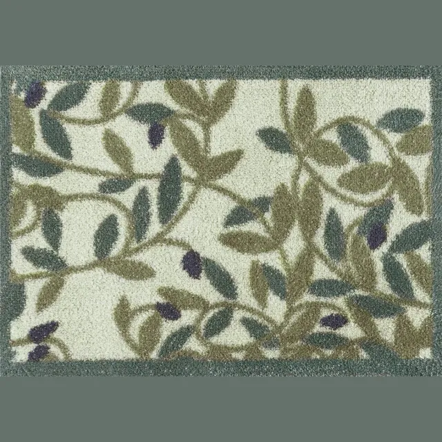 Kleen-Tex Turtle Wasbare Deurmat - Olive - 40 x 60 cm groen