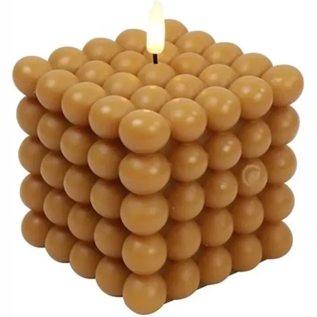 Countryfield j- Led Kaars - Bubble - Amber