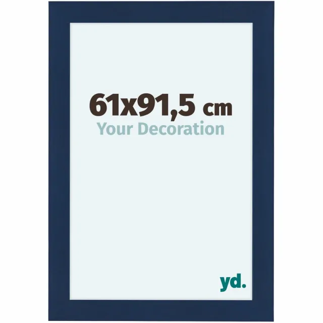 yd. Your Decoration - Fotolijst 61x91,5 cm - MDF - Donkerblauw Geveegd - Como