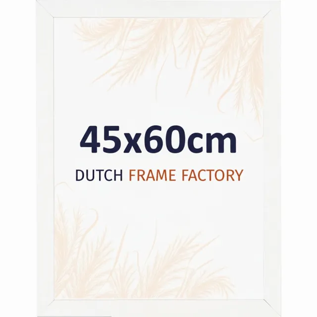 Dutch Frame Factory Fotolijst 45x60 cm - MDF - Wit Mat - Benno