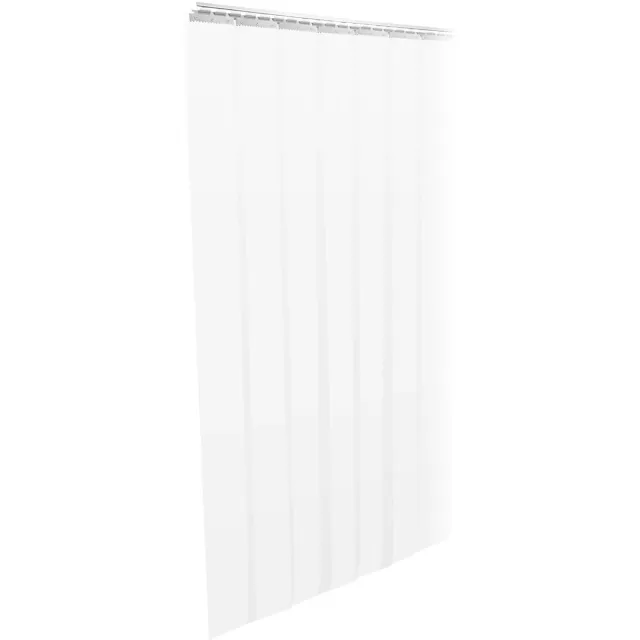Happiq PVC Deurstrip Gordijn – Transparant – Set van 7 – 2m x 18 cm per Strip – Voor Slaapkamer, Woonkamer en Badkamer – Transparant