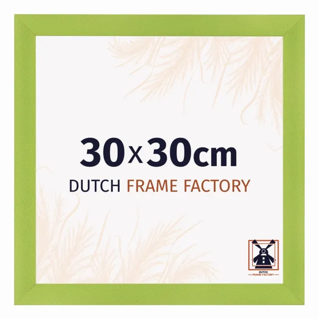 Dutch Frame Factory Fotolijst 30x30 cm - MDF - Groen - Praag