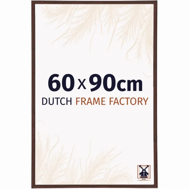 Dutch Frame Factory Fotolijst 60x90 cm - Kunststof - Bruin - Angers